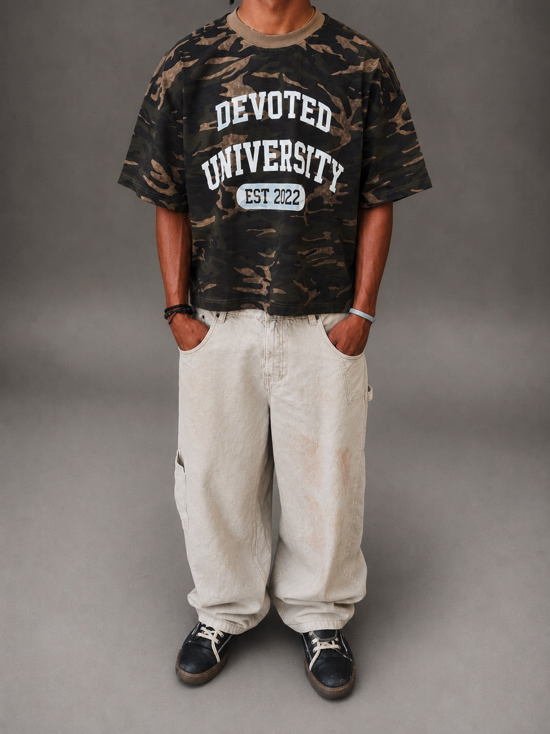 Devoted University Camo Tee