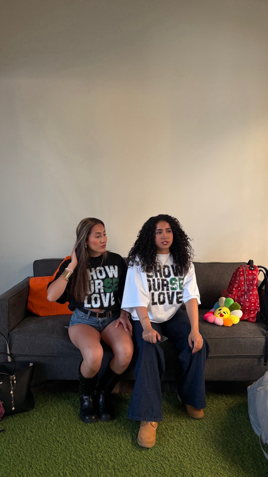 Show Yourself Love Black Tee