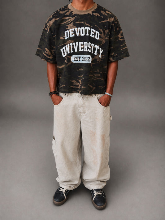 Devoted University Camo Tee