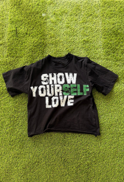 Show Yourself Love Black Tee