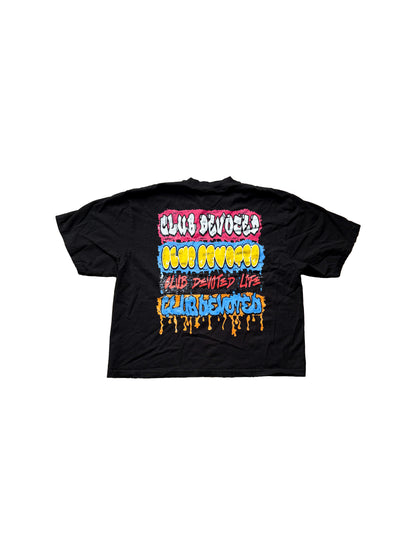 Club Devoted Graffiti Tee Black