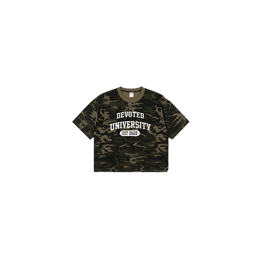 Devoted University Camo Tee