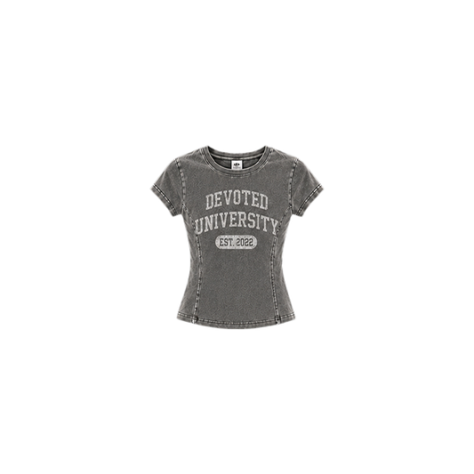 Devoted University Women's Baby Tee